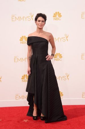 Lena Headey in Rubin Singer - Emmys 2014 red carpet photos.jpg